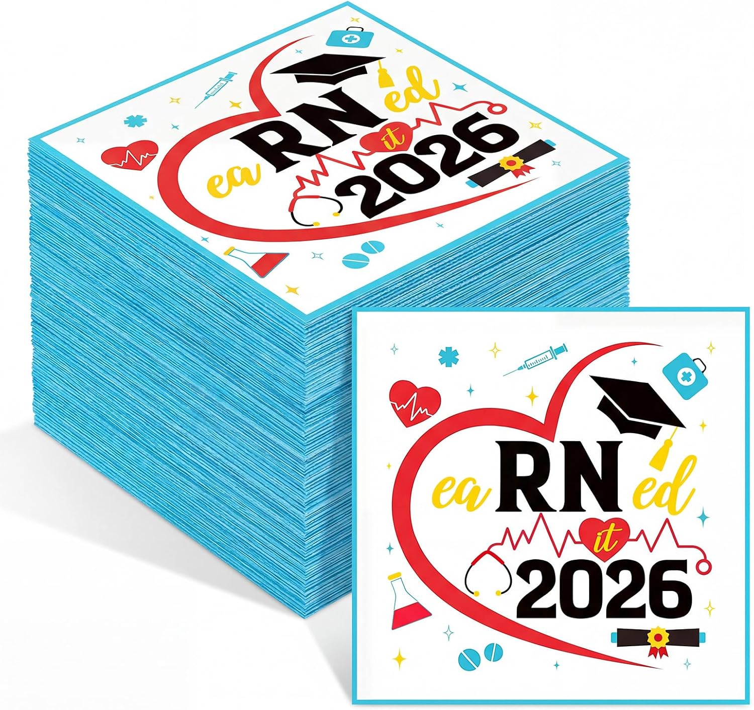 Crtiin 100 Pack Law School Graduation Napkins Meet You at the Bar Cocktail Black Gold Attorney Paper Disposable Napkins for Legal Graduation Party Bar Exam Celebrations