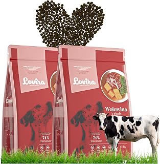 Lovira - Dry Dog Food - Dry Food for Dogs - Grain-Free, with High Meat Content 50%…