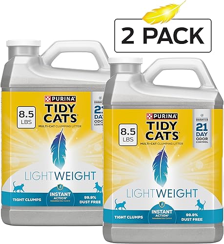 Miniatura 2 de Arena para gatos ligera y apelmazable de Purina Tidy Cats, Acción instantánea, Value Not Found