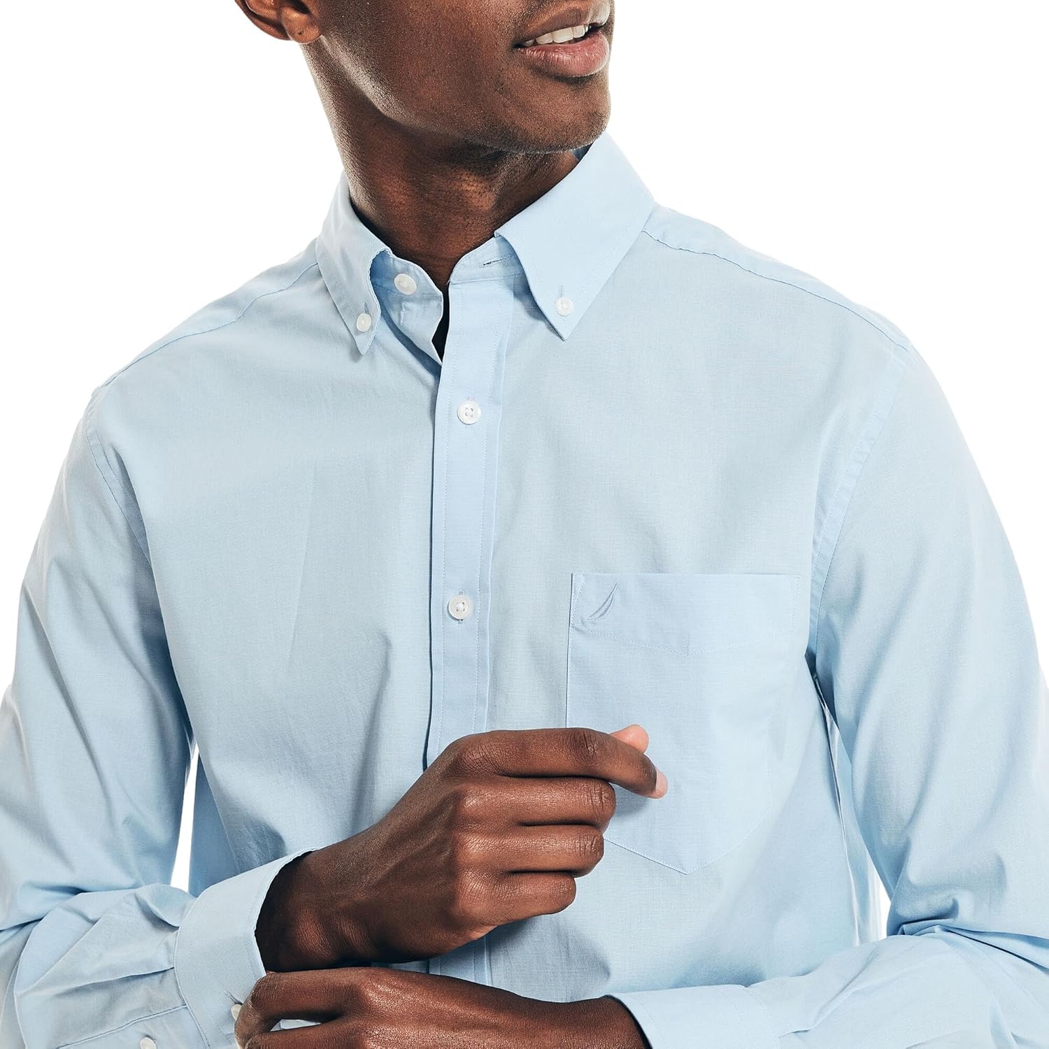 Nautica Men's Classic Button Down Shirt - Image 4
