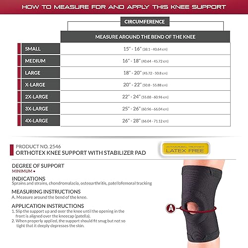 Vista 2 de OTC ORTHOTEX - Rodillera con almohadilla estabilizadora