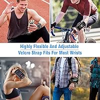 Vista 8 de VUP Brazalete desmontable para teléfono celular giratorio de 360° para iPhone 16/15/14/13/Pro Max/Pro/Mini/12/11, se adapta a todos los teléfonos