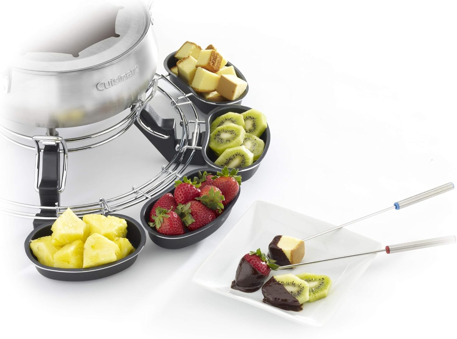 Cuisinart CFO-1000 Lazy Susan Electric Fondue Maker