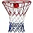 NEIJIANG Basketball Net Replacement, 2025 Upgrade Thick Professional Basketball Nets Heavy Duty Outdoor, All Weather Anti Whip Color Never Fade -12 Loops (Red White Blue) (1Pc)