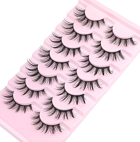 Miniatura 4 de Pestañas postizas de aspecto natural, Manhua, anime, cosplay, maquillaje coreano, pestañas gruesas 3D que parecen extensiones individuales de