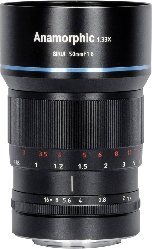 Amazon | SIRUI 50mm F1.8 1.33X S35 アナモルフィック L【国内
