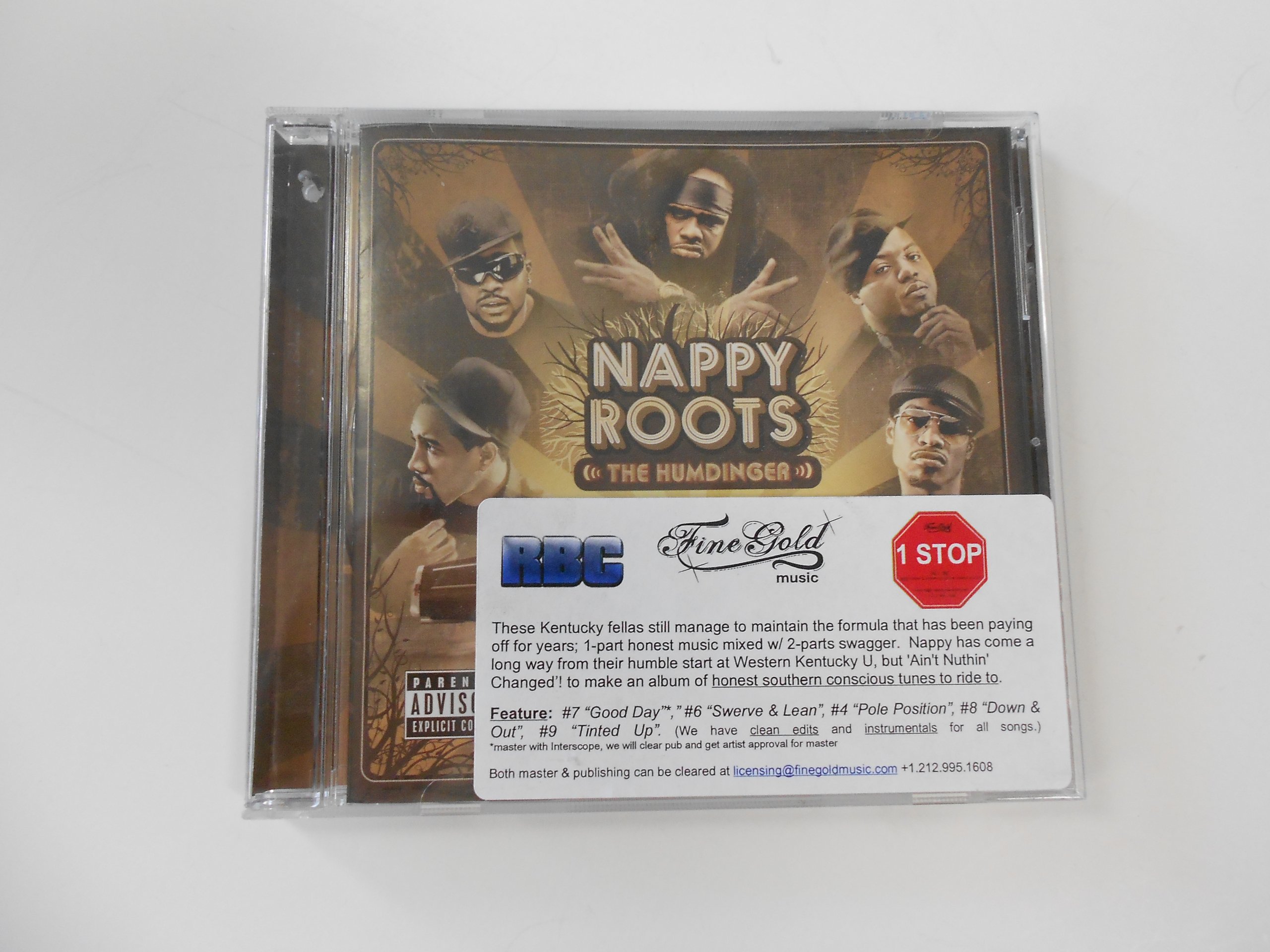 Humdinger [Audio CD] NAPPY ROOTS