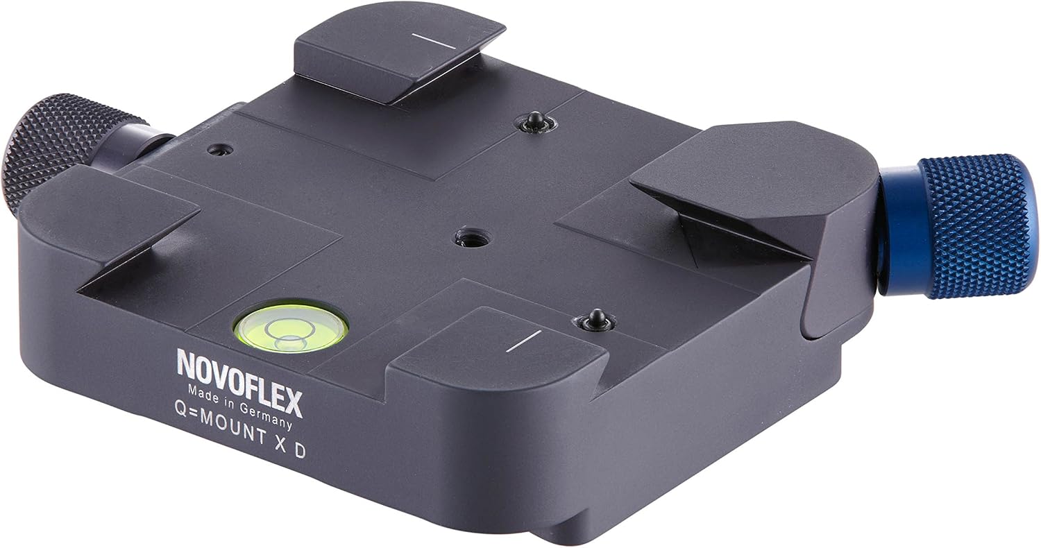 Lowest Price Novoflex Q-MOUNT Double Cross-Clamping Quick Release Base without Plate (Q-MOUNT-XD)