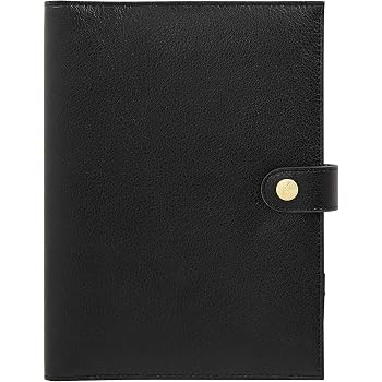 Amazon.com: kikki.K A5 Leather Notebook: Pink