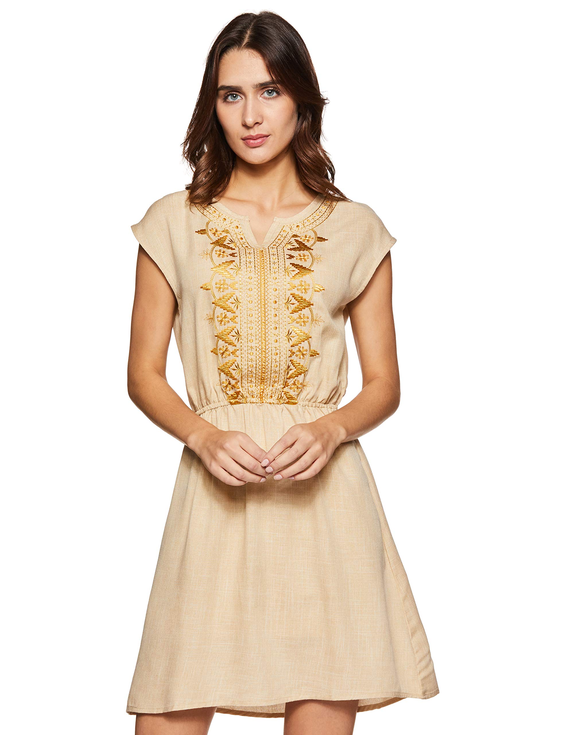 Synthetic a-line Dress