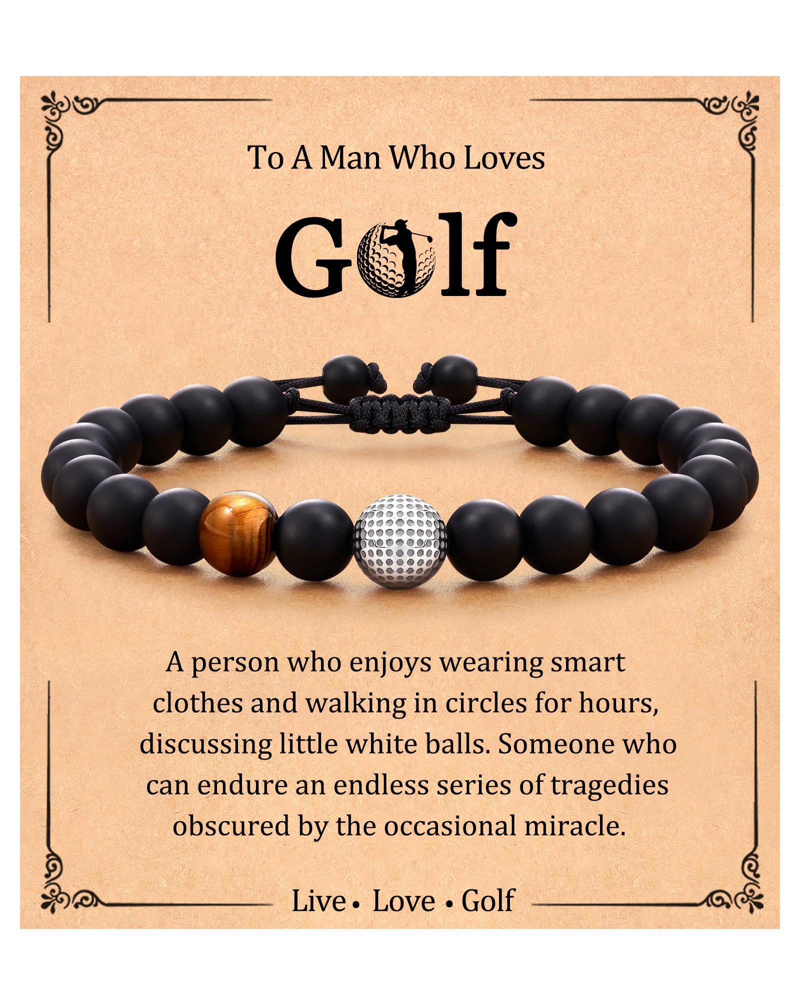 JOGDIAM Baseball/Soccer/Basketball/Hockey/Golf/Football Bracelet Gifts for Boys Men