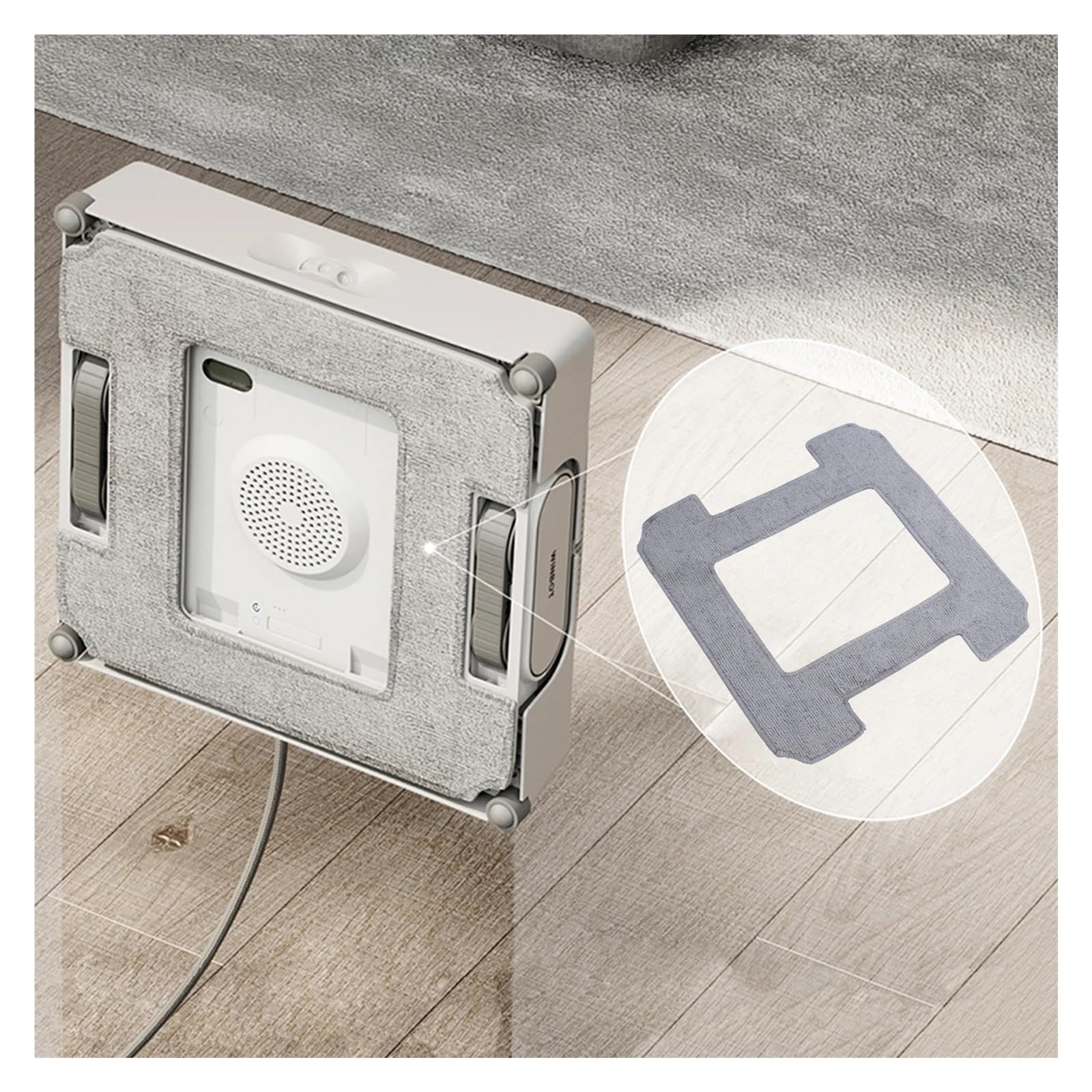 未使用⭐ECOVACS WINBOT W2/W2 OMNI クリーニングパッド Amazon.co.jp : マイクロファイバークリーニングパッドモップ