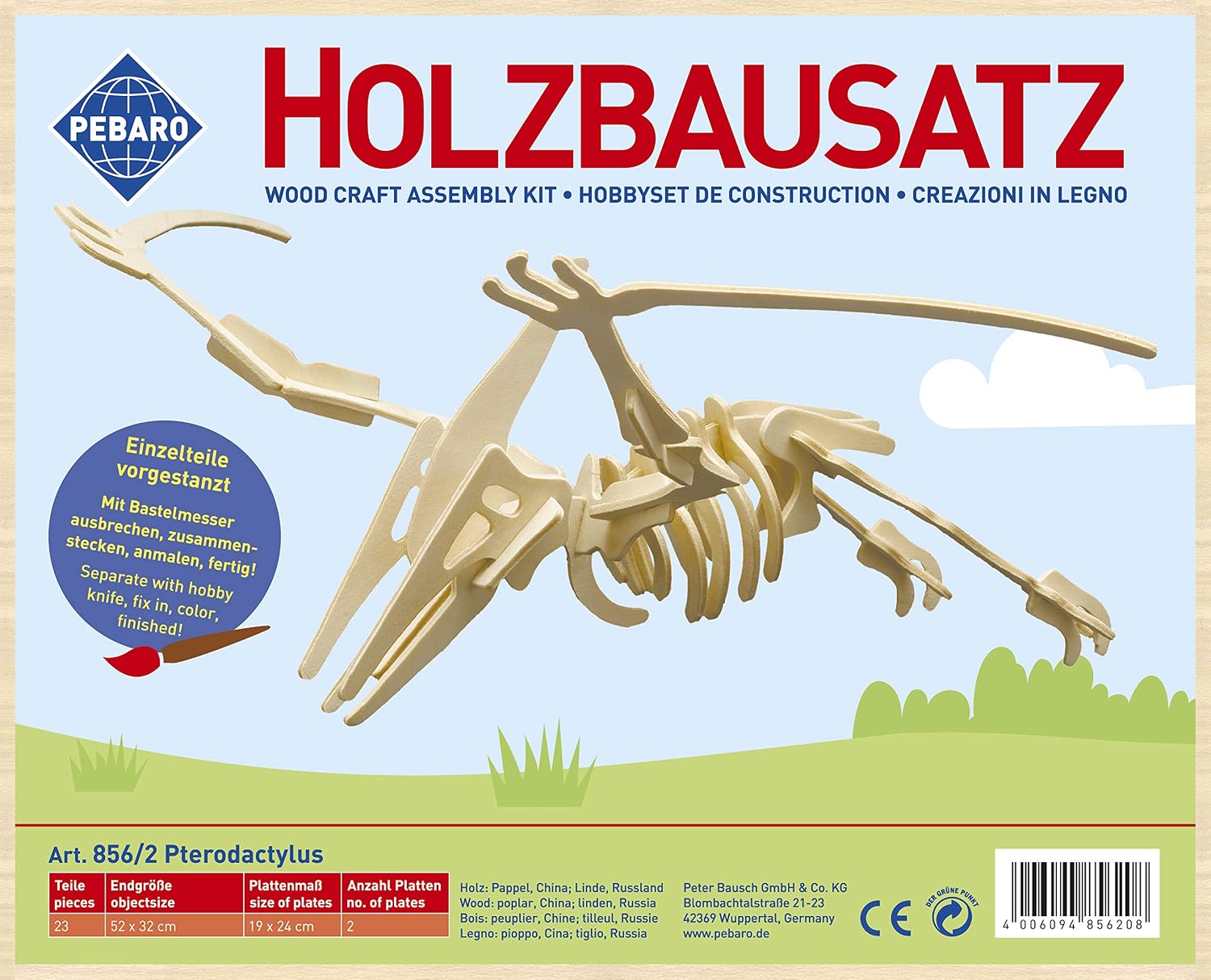 Siva Toys Kit Costruzione In Legno – Sottomarino Con Motore Solare, Puzzle 3D In Acero Da Assemblare