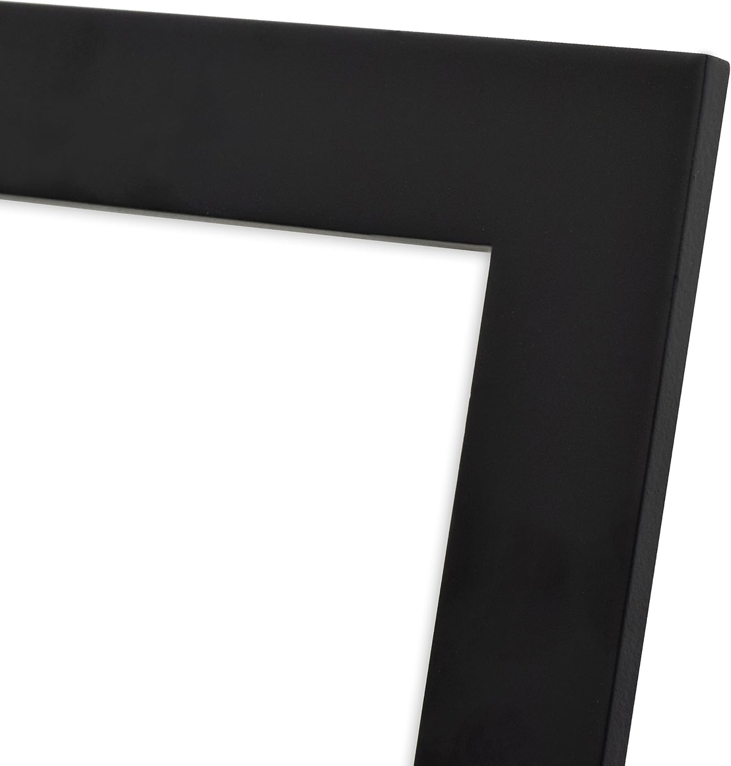 MCS Framatic Modern 12x12 Inch Frame with Mat for 10x10 Inch Photo, Black (302196)