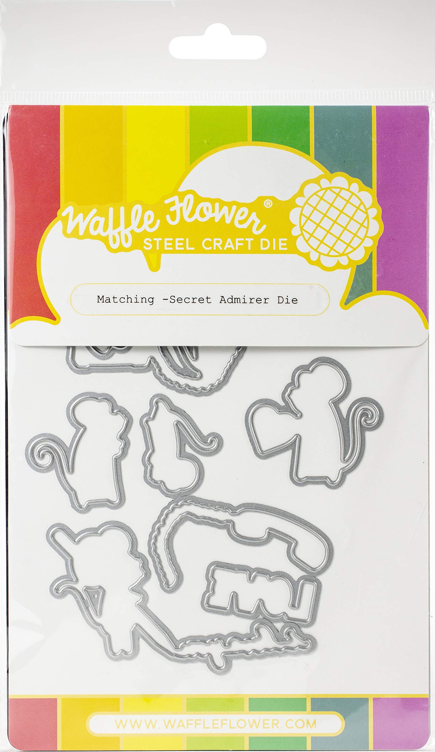 Waffle FlowerCRAFTS Waffle Flower DIE ADM, Secret Admirer, One Size