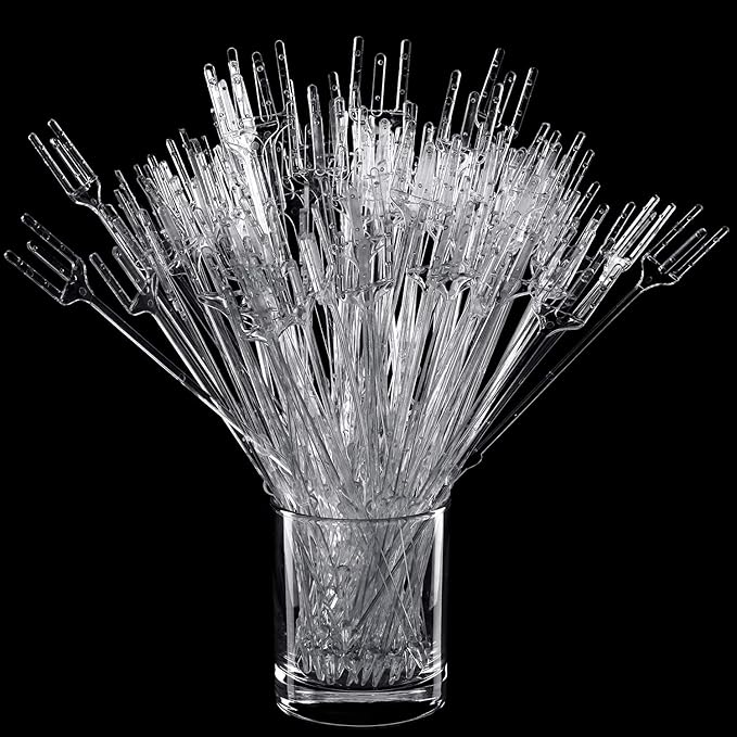 50pack 12.2 inches Plastic Straight Head Floral Picks