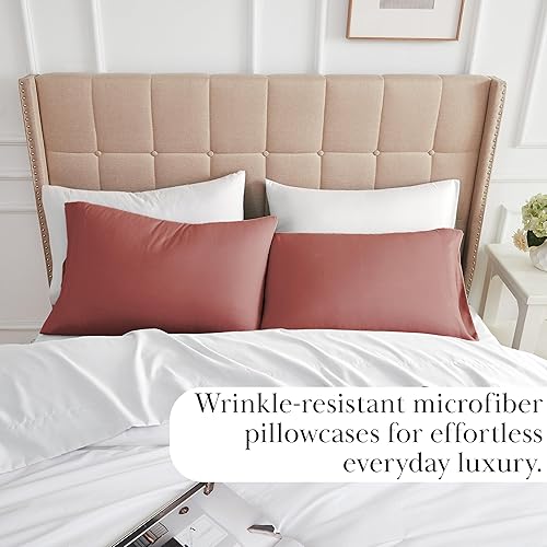 Miniatura 39 de Southshore Fine Living, Inc. Juego de 2 fundas de almohada de tamaño estándar, se adapta a almohadas de tamaño matrimonial, individual, queen, 10