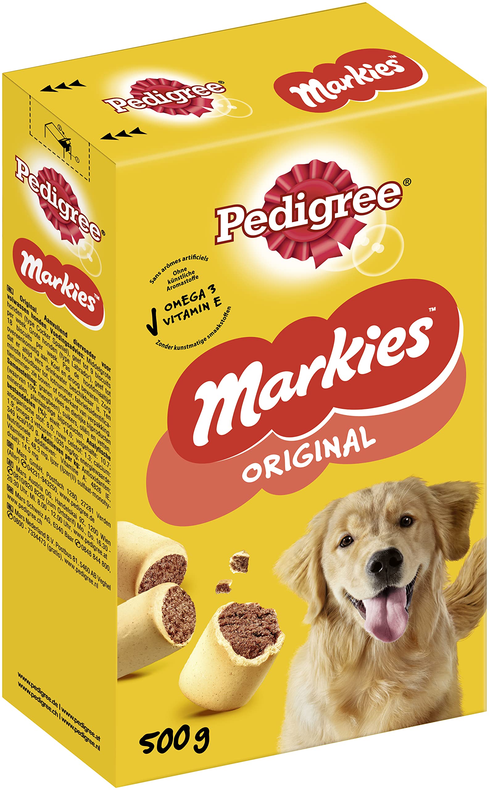 PEDIGREE® MARKIES™ Original, 12 x 500g