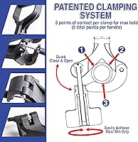 Vista 3 de Accesorio de mango universal para pala de nieve, desbrozadora, cortahilos, rastrillo y más Accesorio ergonómico versátil que ahorra la espalda