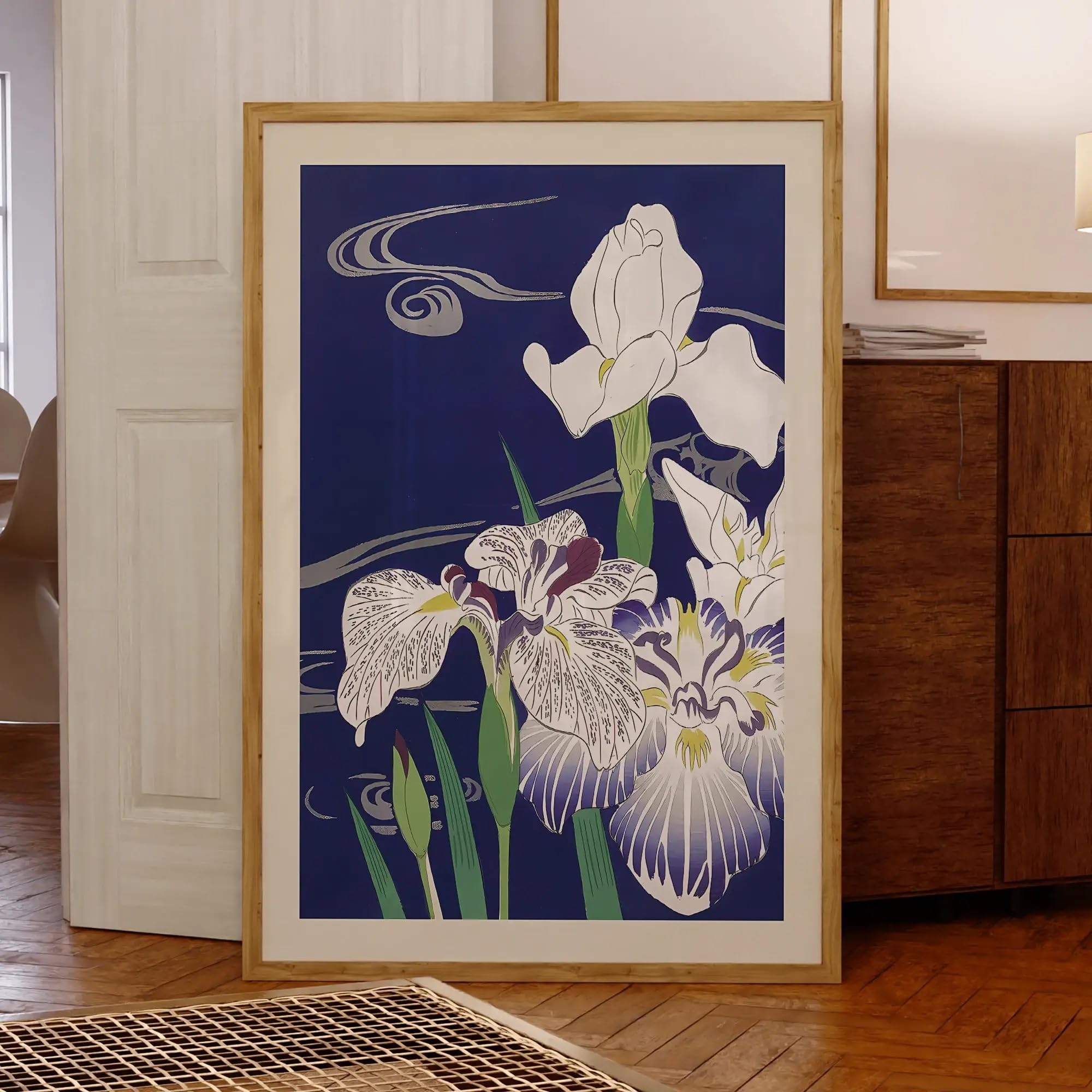 Art mural fleur Kogyo décoration intérieur grand format 80x120 - 8