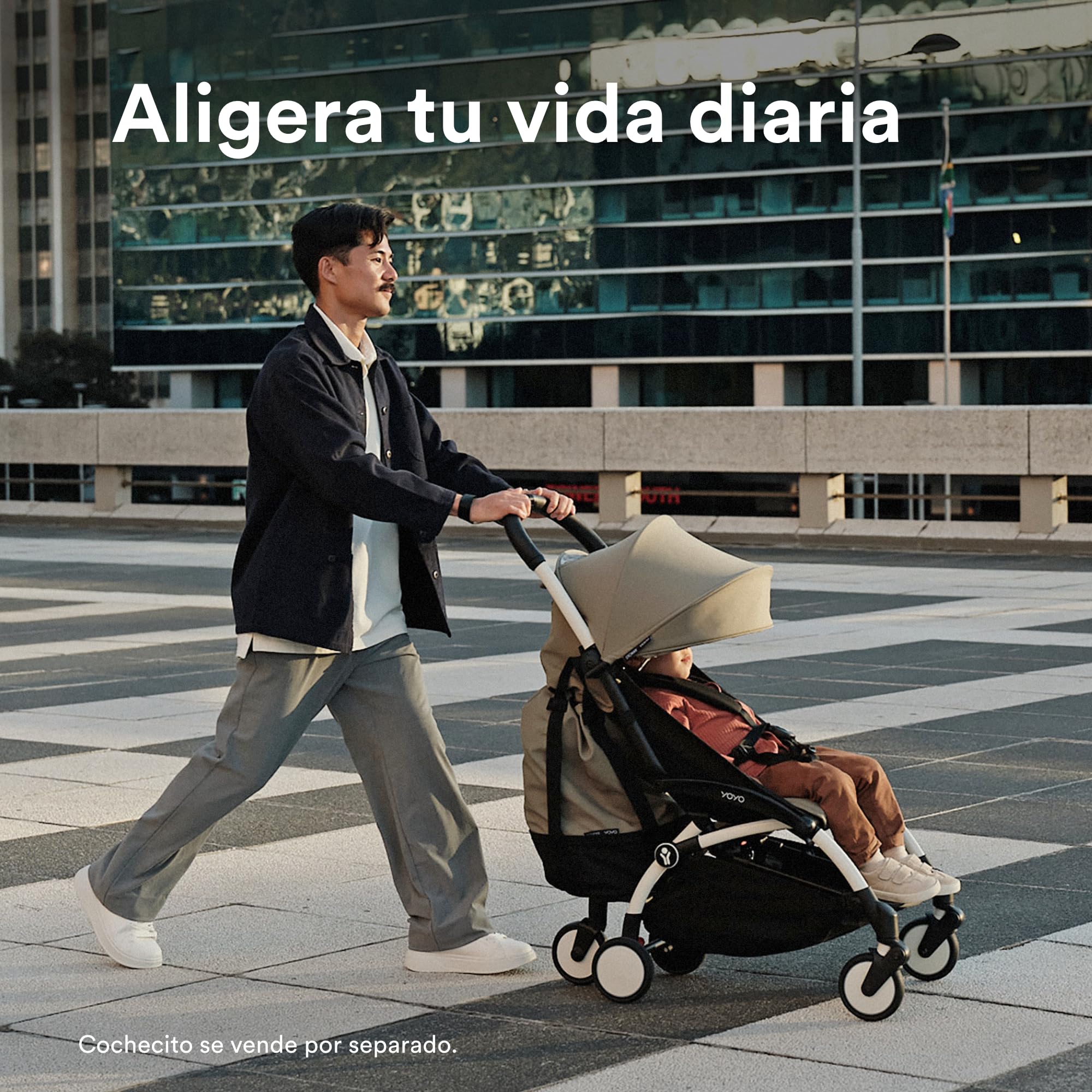 Stokke Bolsa YOYO, Topo - Proporciona Almacenamiento Adicional para el Cochecito YOYO - Fácil de Colocar - No afecta la maniobrabilidad - Lavable a 30°C