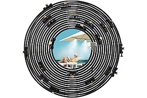 Misting Cooling System for Trampoline Waterparks