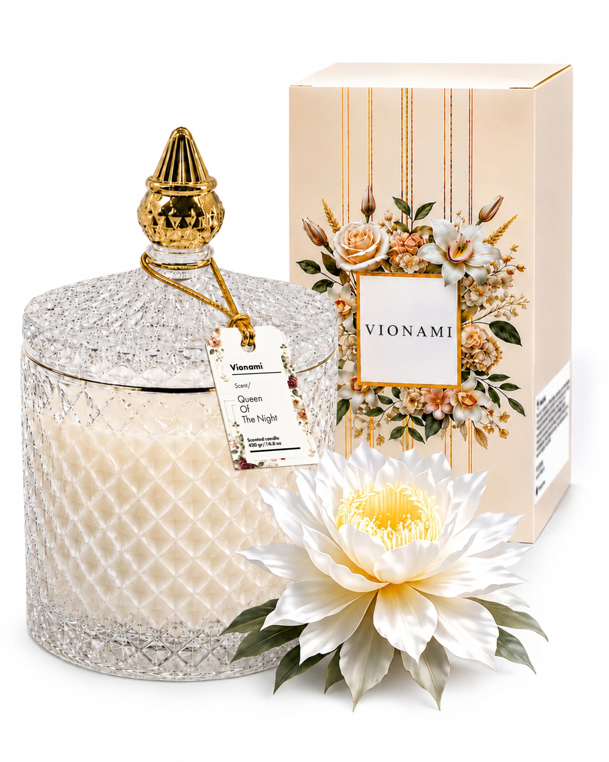 VIONAMI Luxury Scented Candle Gift