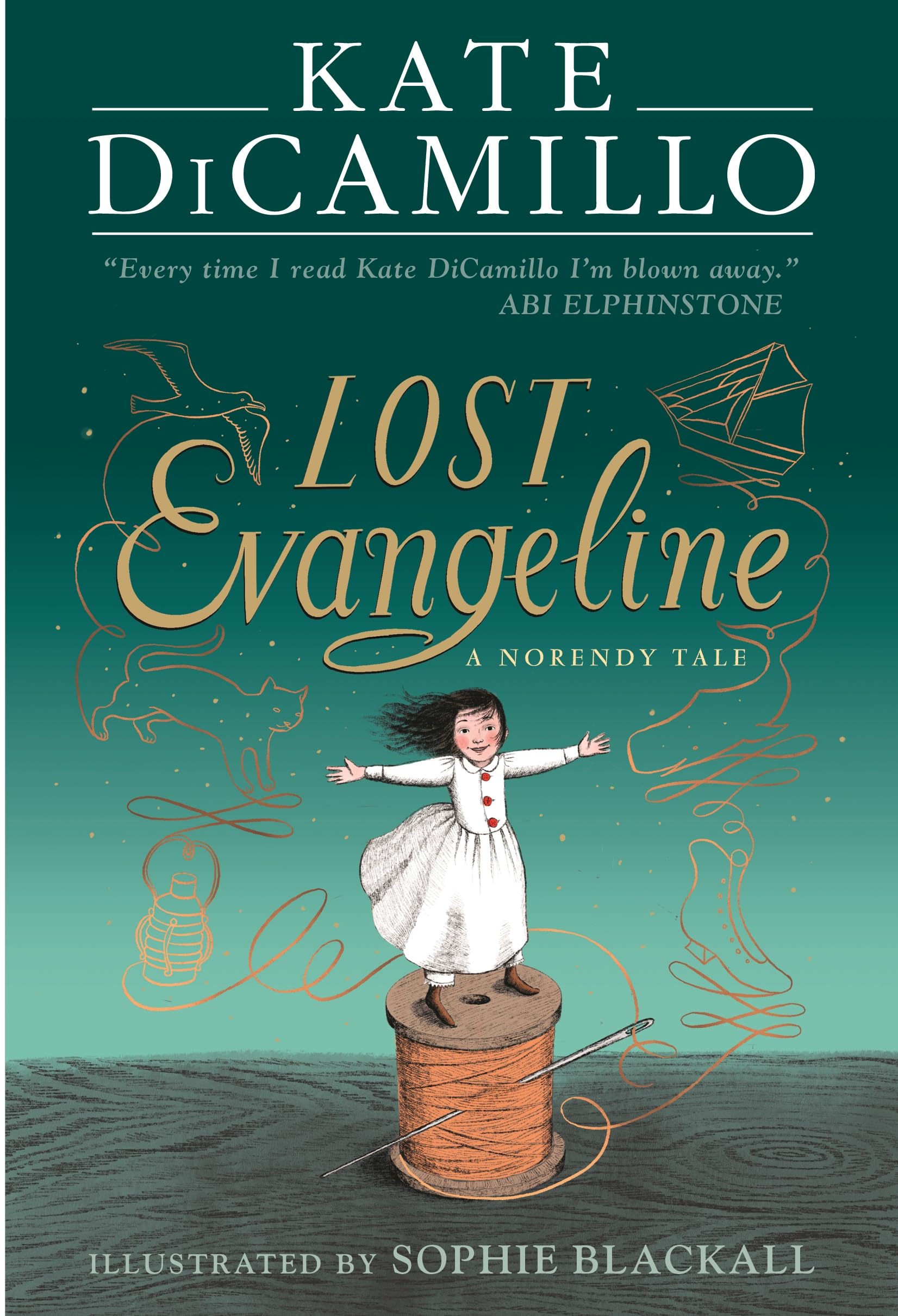 Lost Evangeline by Kate DiCamillo (Hardback Book)