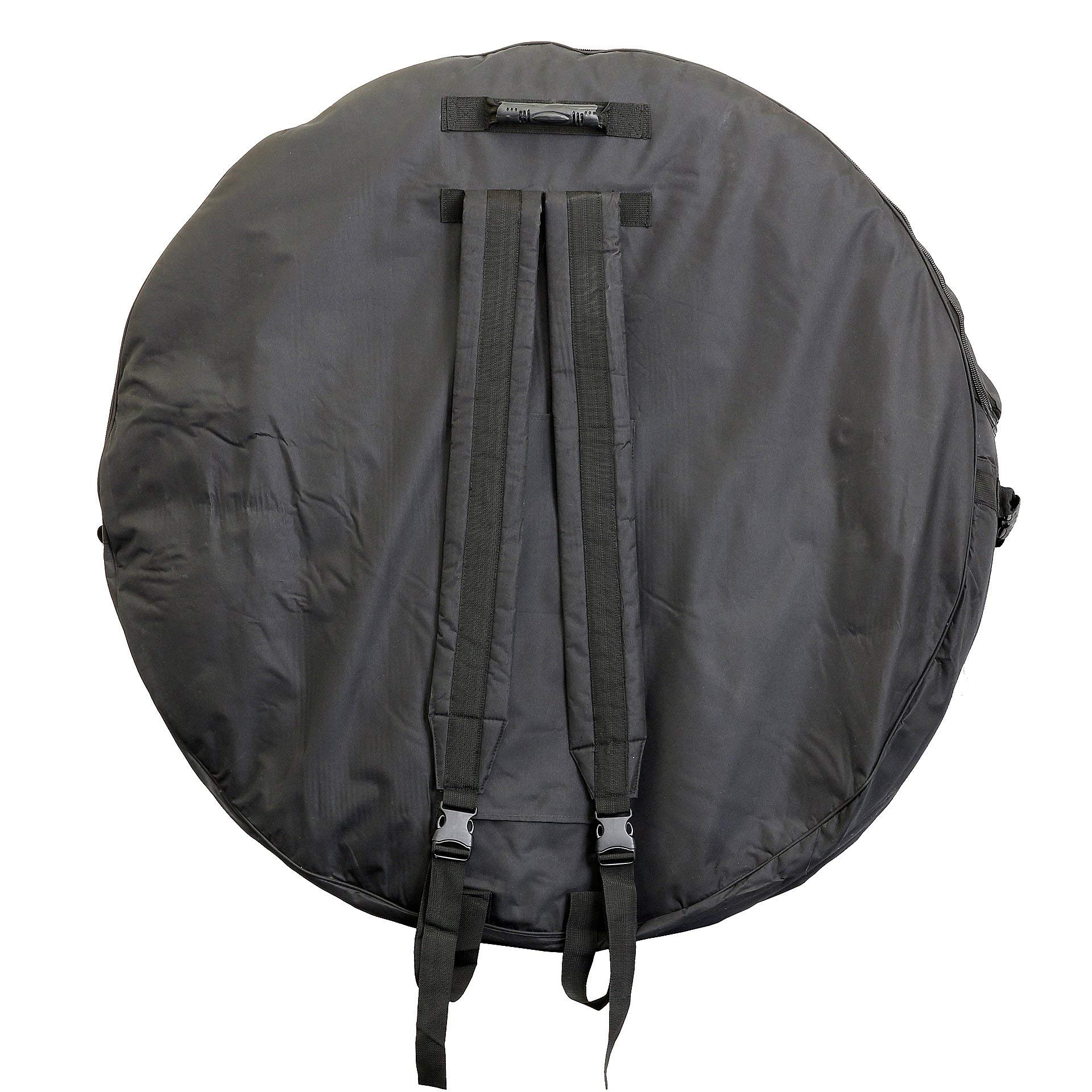Motherdrum 120cm inklusive Ständer - im MYSEVENDO Set - Riesentrommel Thunderdrum Bigdrum Gemeinschaftstrommel Percussion Weltmusik Instrument Healing