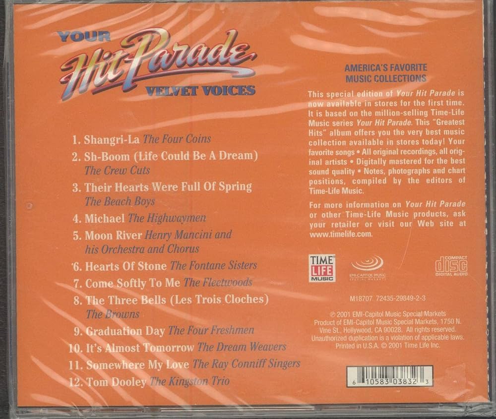 Time Life Music - Your Hit Parade: Velvet Voices - Amazon