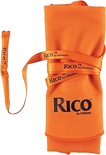 D'Addario Woodwinds - Rico Instrument Swab for Cleaning - Eliminates Moisture - Remove Odor from your Clarinet or Saxophone - Small