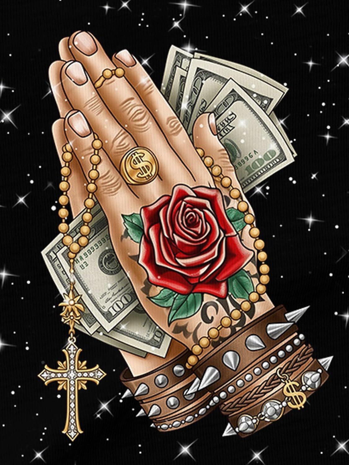 PAGYMO Graphic Hoodies for Men Funny 3D Printed Cool Design Novelty Fashion Pullover Hooded Sweatshirt - Image 3