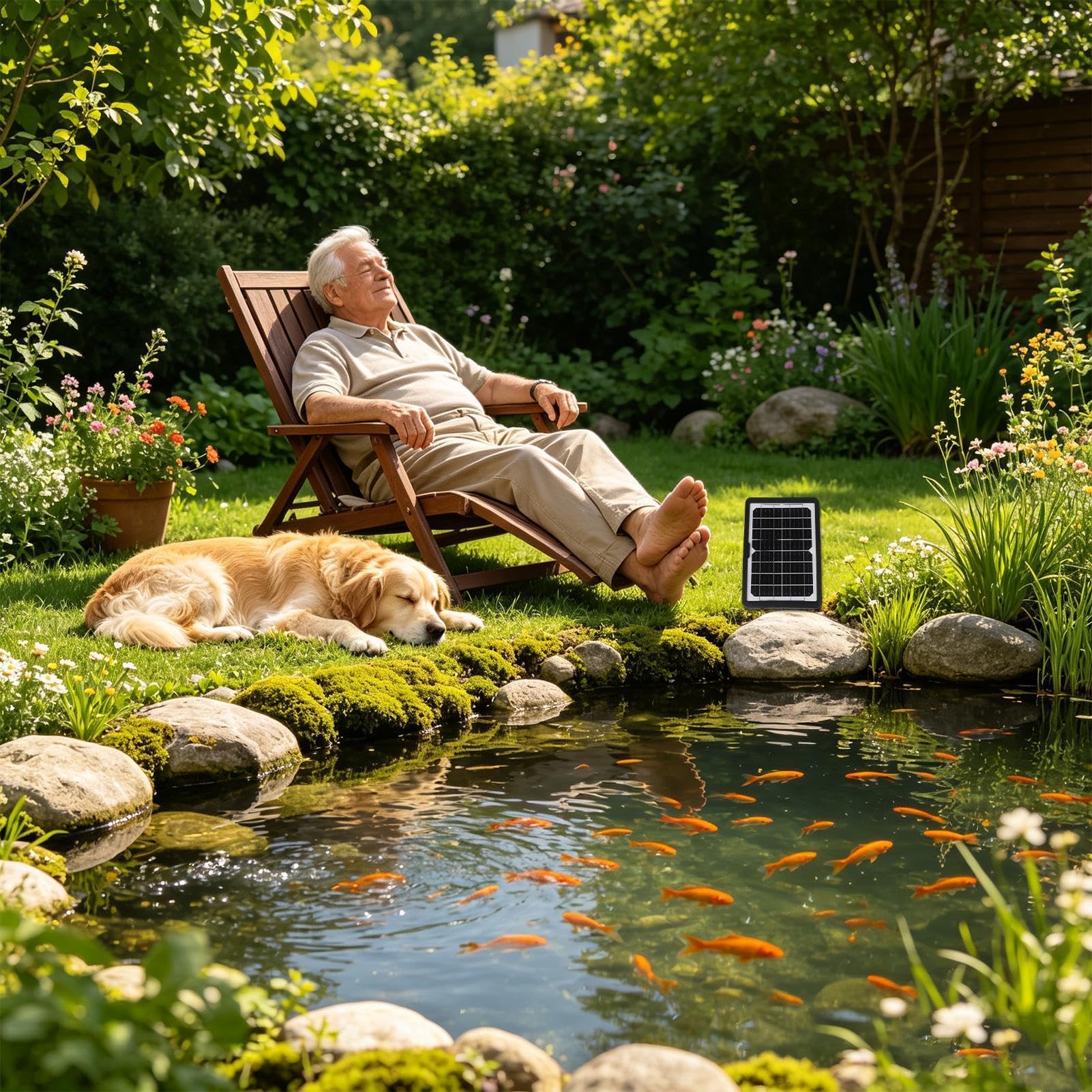 Fontana Solare Per Bagno 6W 9V Silenziosa Decorazione Da Giardino Acquatico | Pompa Solare Per Laghetto Per Laghi, Vasche Da , Vasche Da Pesci, Acquario, Giardino All'Aperto