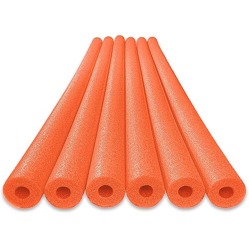 Oodles of Noodles Deluxe Foam Pool Swim Noodles - 6 Pack