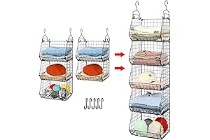 5 Tier Closet Hanging Organizer