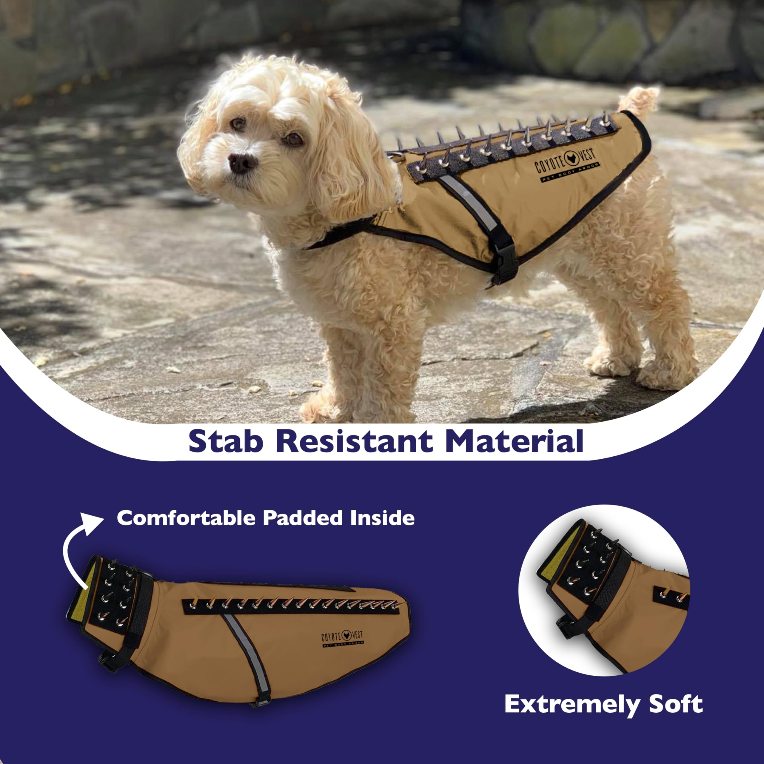 CoyoteVest Dog Harness Protection Vest - Image 2