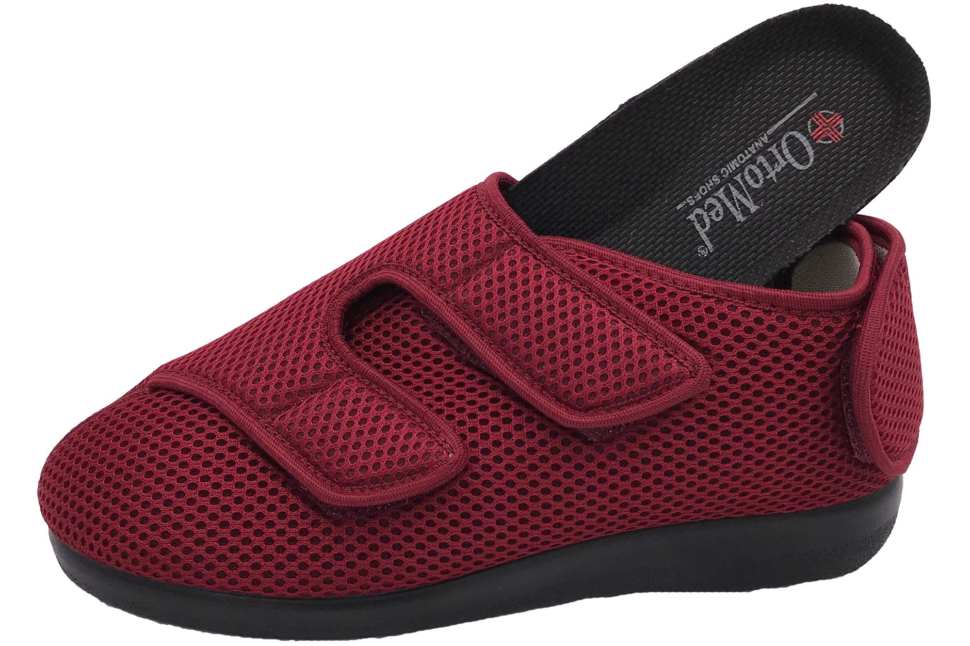 Klettschuhe Hausschuh lose Einlage Verband- und Rehaschuhe weit geschnitten