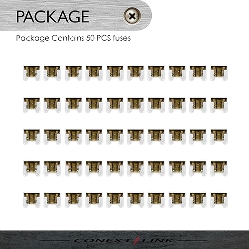 Miniatura 5 de Conext Link ATMLP7.5-50 ATM Fusible de perfil bajo niquelado 50 unidades (7.5 Amp) (14481)