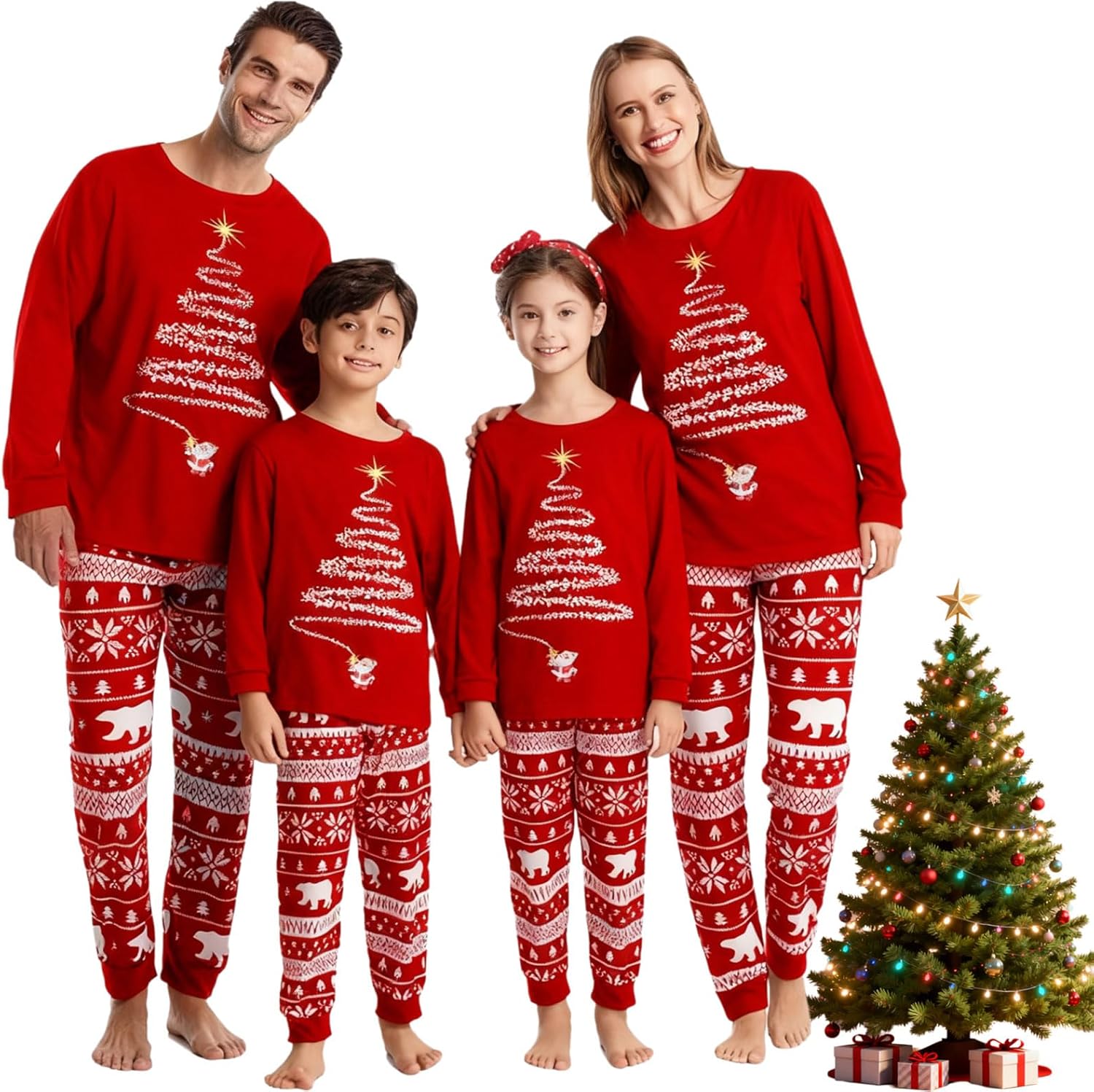 Matching Christmas Pjs For Family Christmas Family Set Family Christmas Matching Sets Family Sleepwear Pajamas