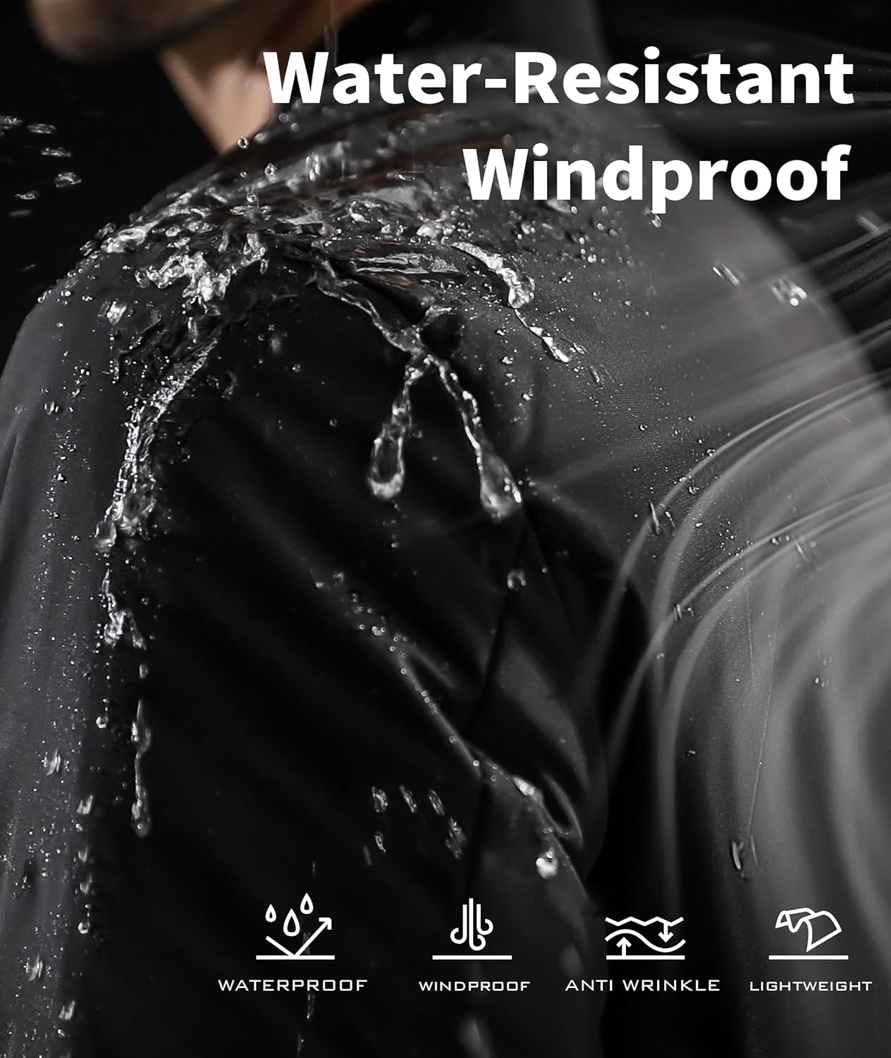 Men’s Heated Jacket with 12V Battery, Windproof Bomber Jackets Winter Warm Casual Heating Coat with 5 Heating Areas - Image 5