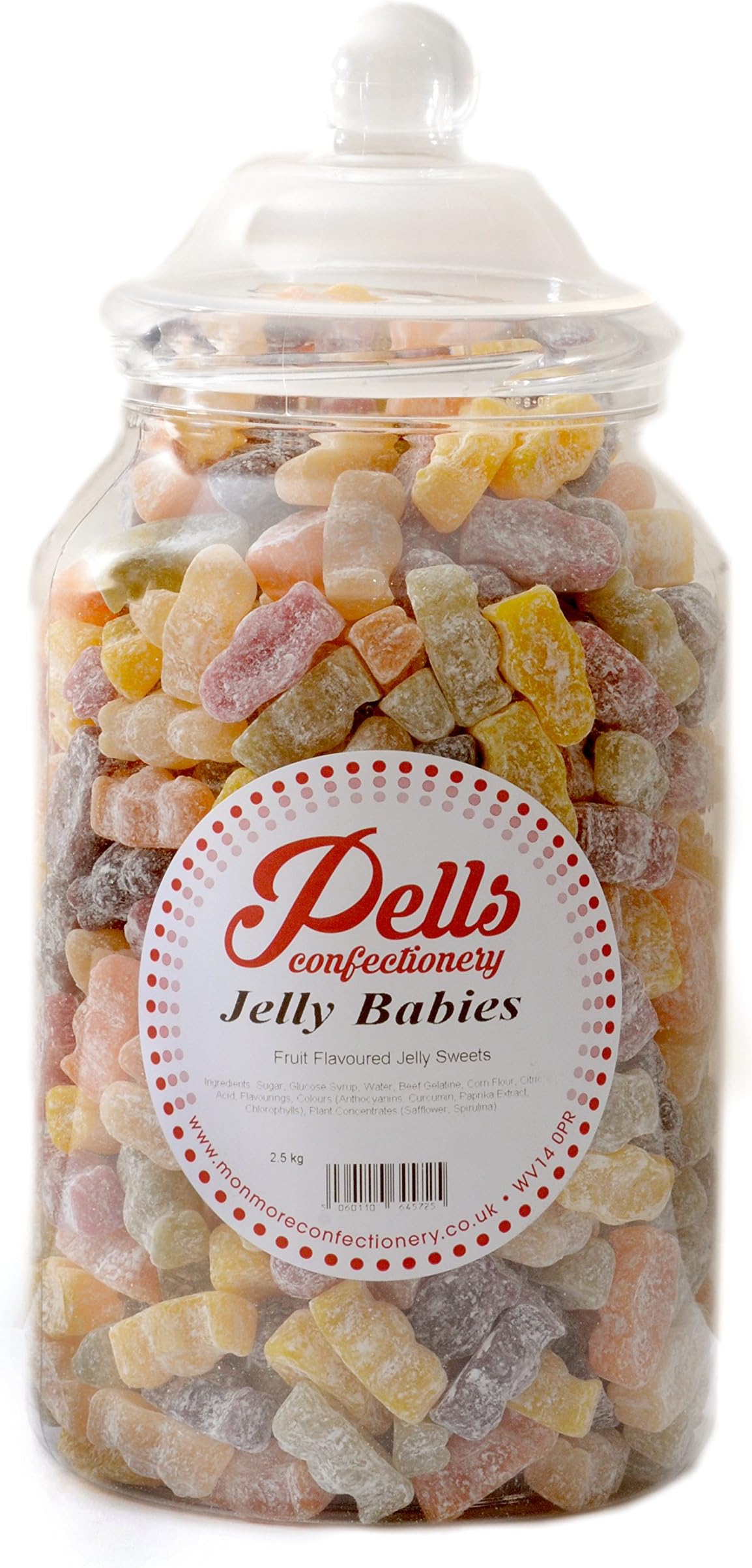JELLY BABIES JAR (PELLS) 2.5KG