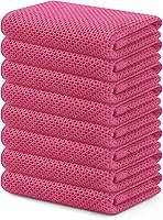 Vista 139 de Kitinjoy - Paños de cocina de 100 % algodón, tela de tejido gofrado, paño de limpieza ultrasuave, absorbente y de secado rápido.