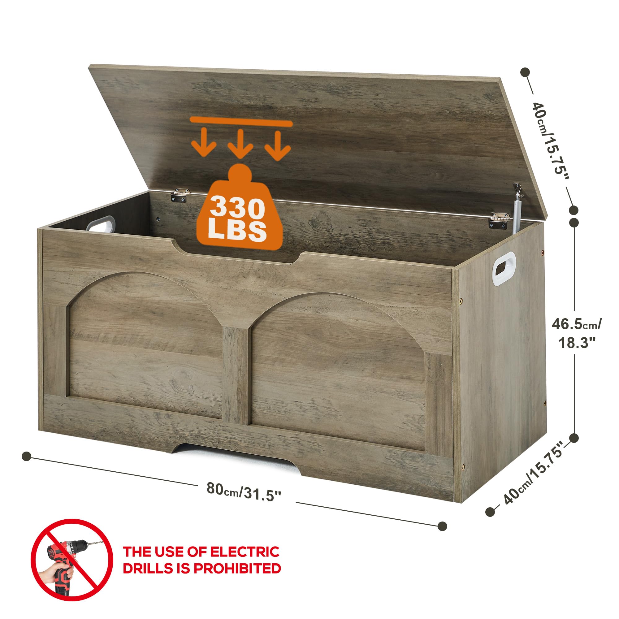ORUTEGA  BENCH STORAGE BOX 収納BOX 新品 Sorbus 43 in. L x 15 in. W x 15 in. H Purple Collapsible Chest