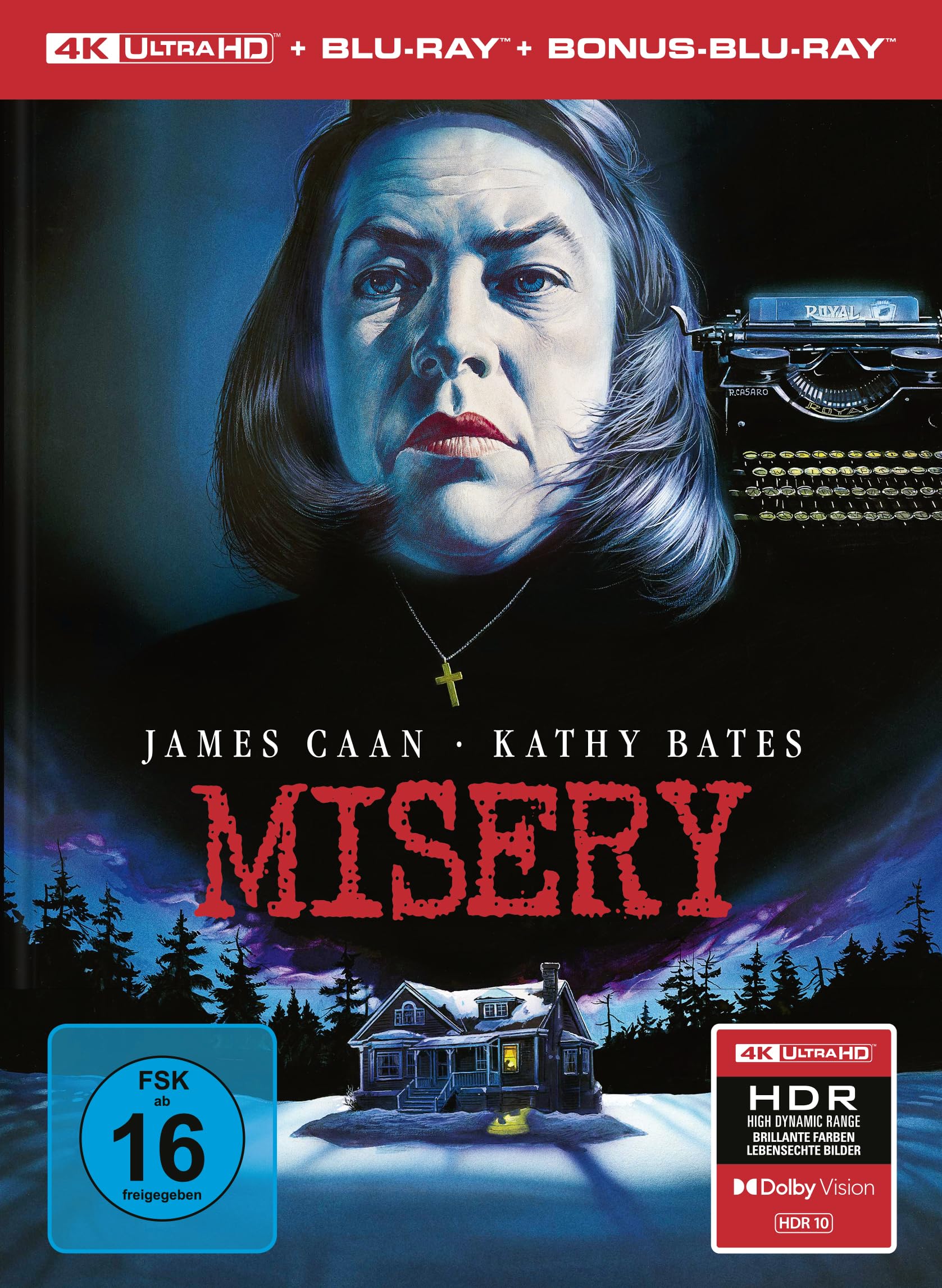 Misery Limited im Mediabook (4K Ultra HD Bonus