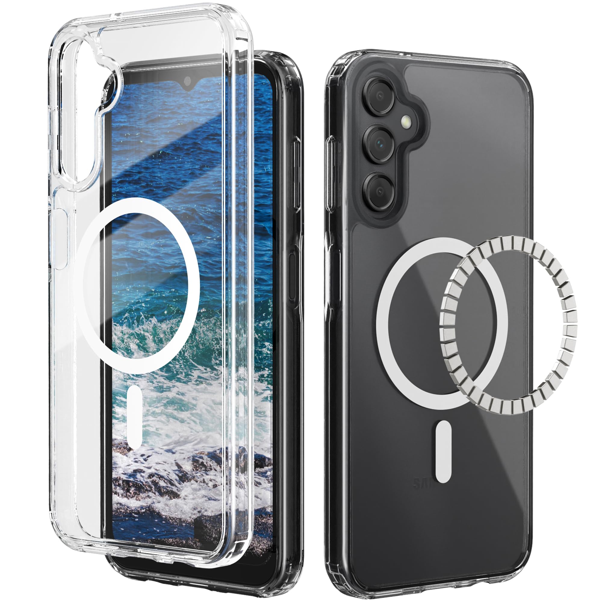 IDweel Magnetic for Galaxy A15 5G Case,Compatible with Magsafe, Shockproof Shock Absorption, Slim Fit & Lightweight, Scratch-Resistant Protective