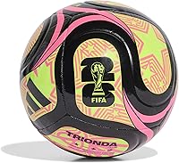 adidas FIFA World Cup 26 Trionda Soccer Ball - Official Seamless TSBE Tech for Superior Touch & Air Retention