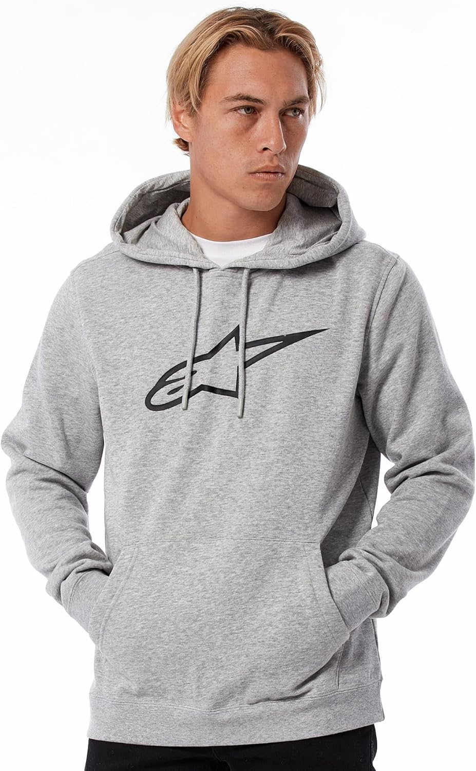Alpinestars Ageless Mens Pullover Hoody Gray XL - Image 2