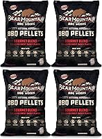 Vista 28 de Bear Mountain - Paquete de 2 pellets de madera para ahumador, parrilla y barbacoa, 20 libras, mezcla gourmet, pellets de madera dura de primera