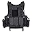 MGFLASHFORCE Tactical Airsoft Vest Adjustable Modular Paintball Vest (Black)