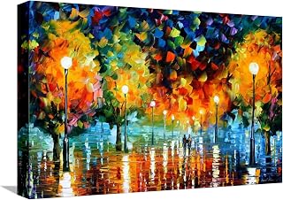 ART.COM Stretched Canvas Print Storm Of Happiness by Leonid Afremov, 18x12